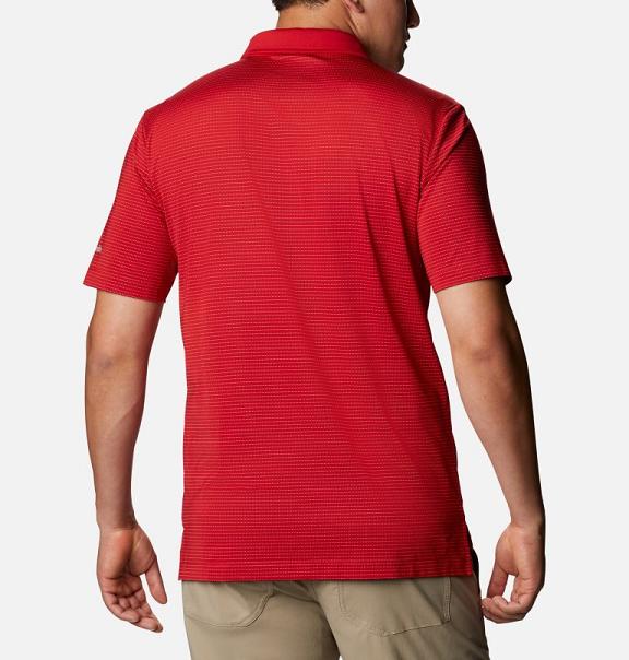 Columbia Omni-Wick Polo Red For Men's NZ23860 New Zealand